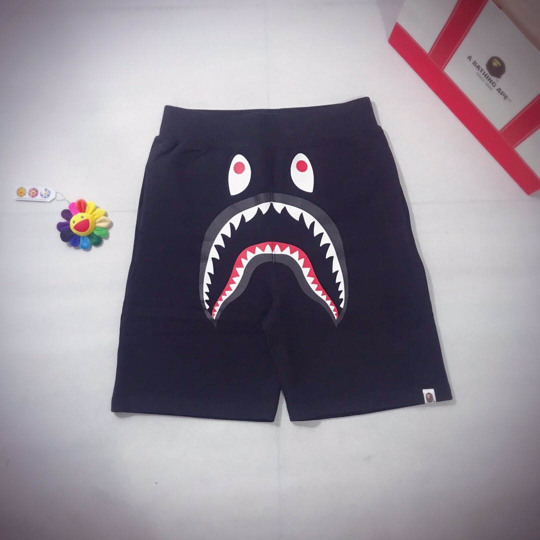 [buy more save more]1:1 version bape shark F**e shorts 6 styles