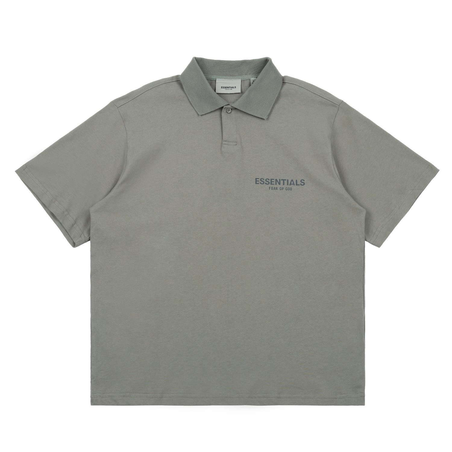 [buy more save more]1:1 quality version fear of god essentials small logo polo tee