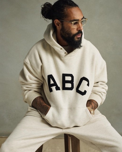 1:1 quality version Fear of God 7th Collection 21FW ABC 7 hoodie