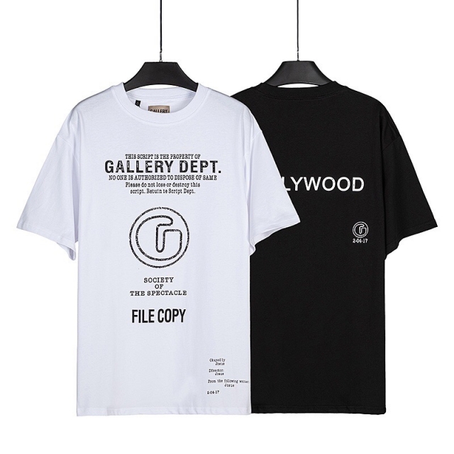 [buy more save more] wash vintage style heavy tee hollow g