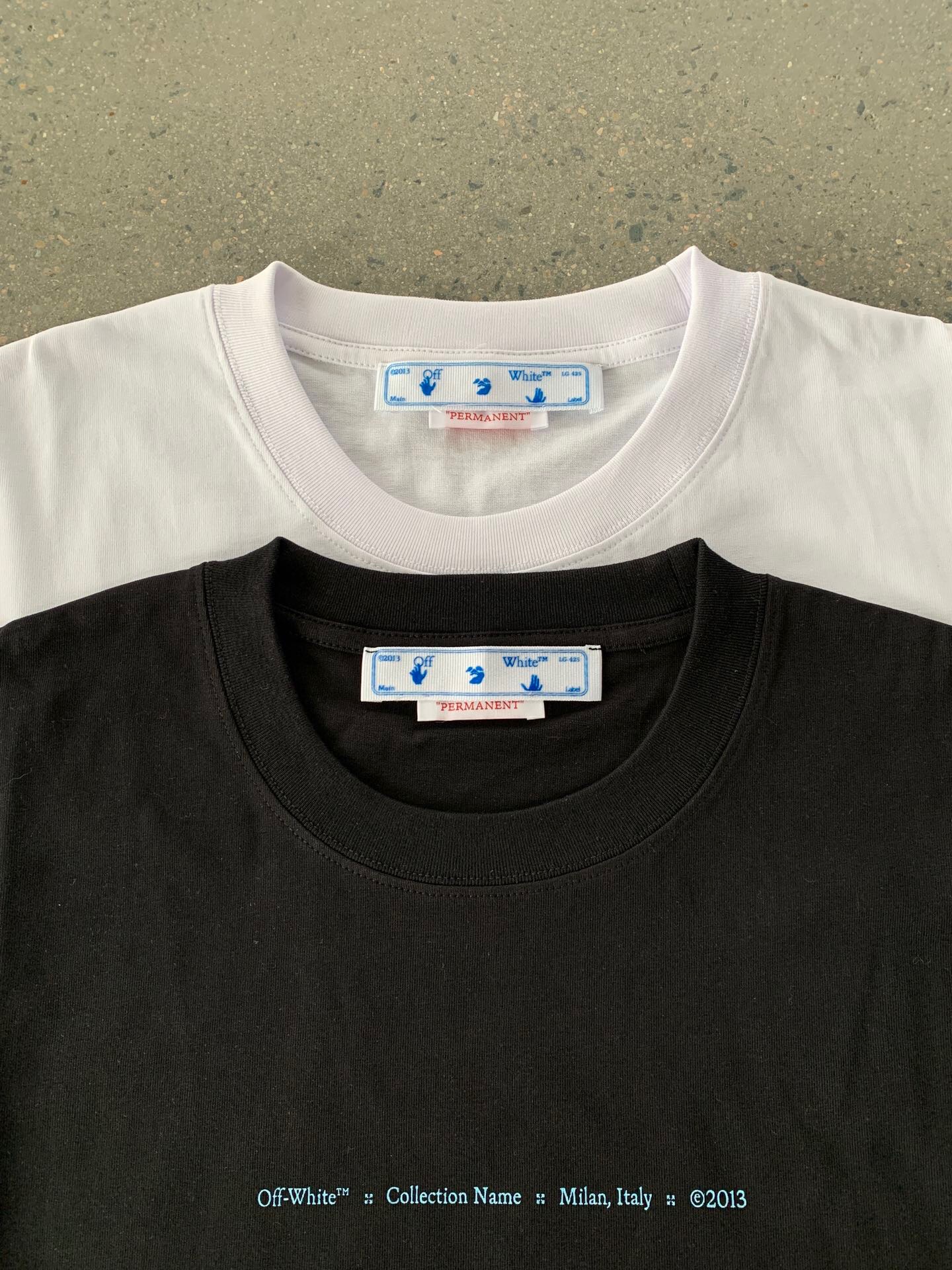 [buy more save more] 1:1 quality off-white crayon arrow logo tee