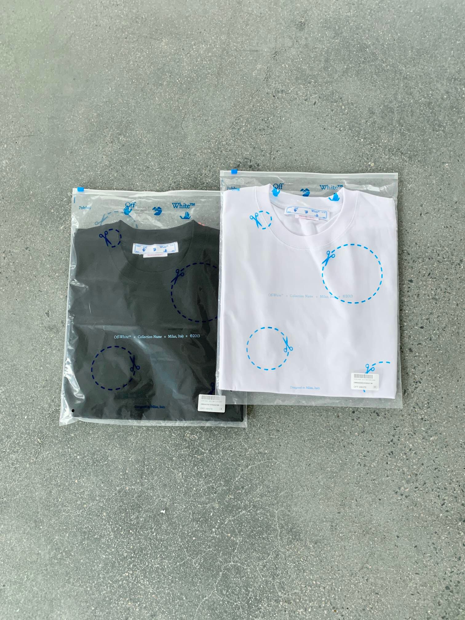 [buy more save more] 1:1 quality off-white crayon arrow logo tee