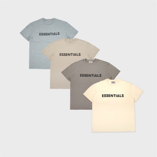 [pre-sale 12% off] [Hot Sale] Fear of God Fog ESSENTIALS 21ss classic tee 8 colors (With 2021 new plastic bag)