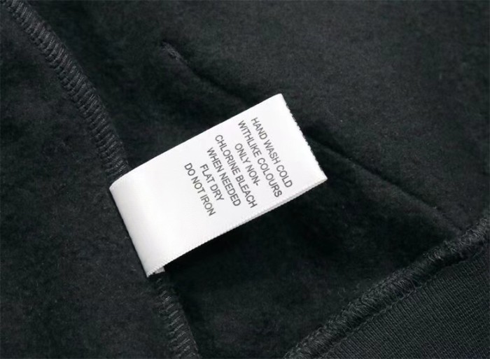 1:1 quality version Fear of god fog essentials zip hoodie 5 colors (With 2021 new plastic bag)