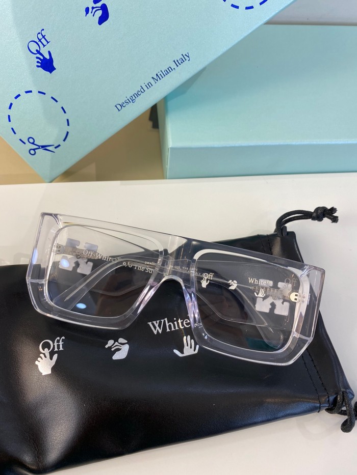 [Buy More Save More]1:1 quality Off white big logo glasses/ sun glasses 5 colors (with og packing)