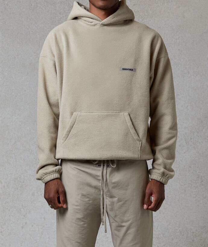 [buy more save more]1:1 quality version fear of god essentials fleece hoodie