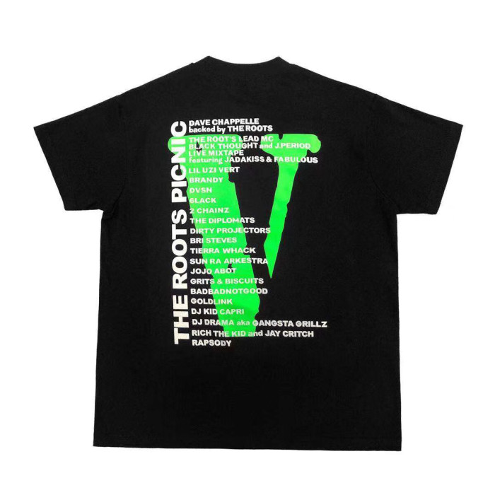 Vlone Roots Picnic Limited T-Shirt Black