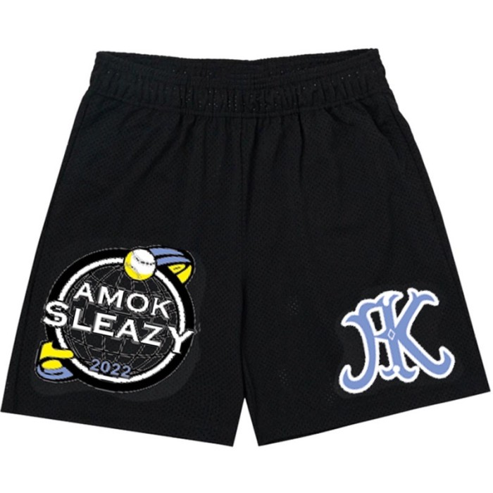 AMOKSLEAZY K logo shorts 8 colors