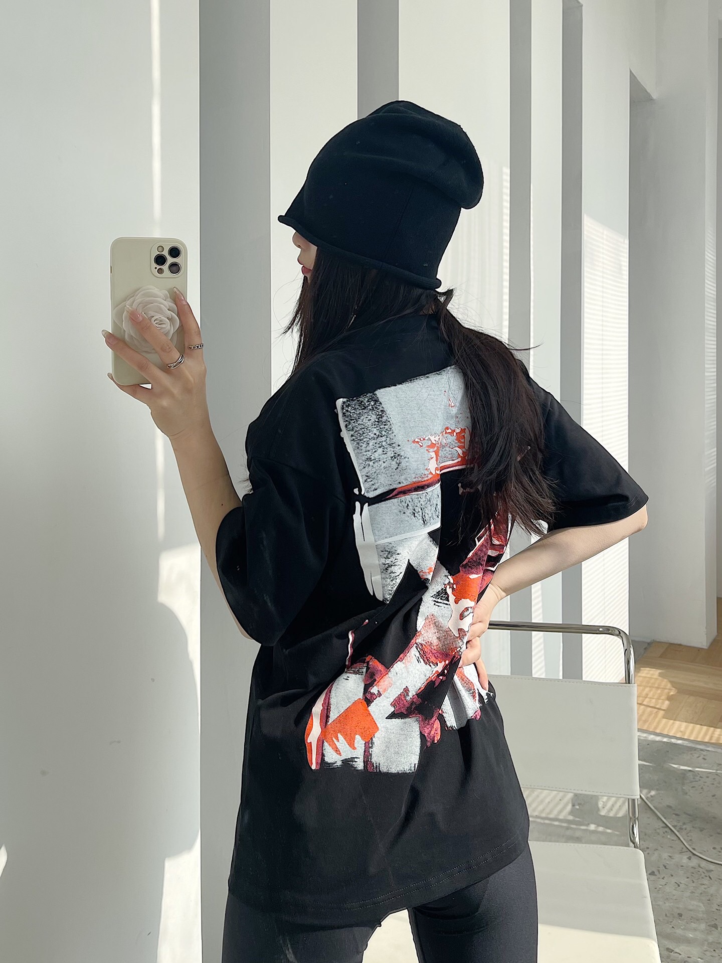 [buy more save more] 1:1 quality off-white brick logo tee