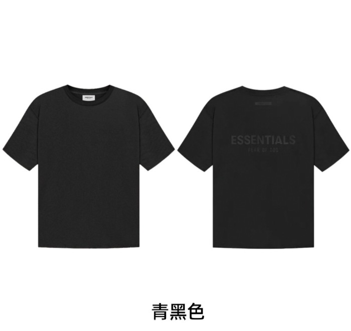 1:1 quality version Fear of God Fog Essentials 2021 new arrivals Tee 8 colors