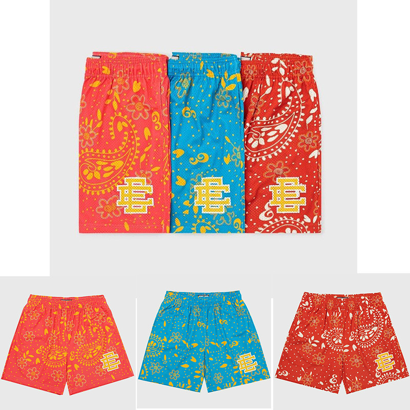 [buy more save more] eric emanuel bandana logo shorts