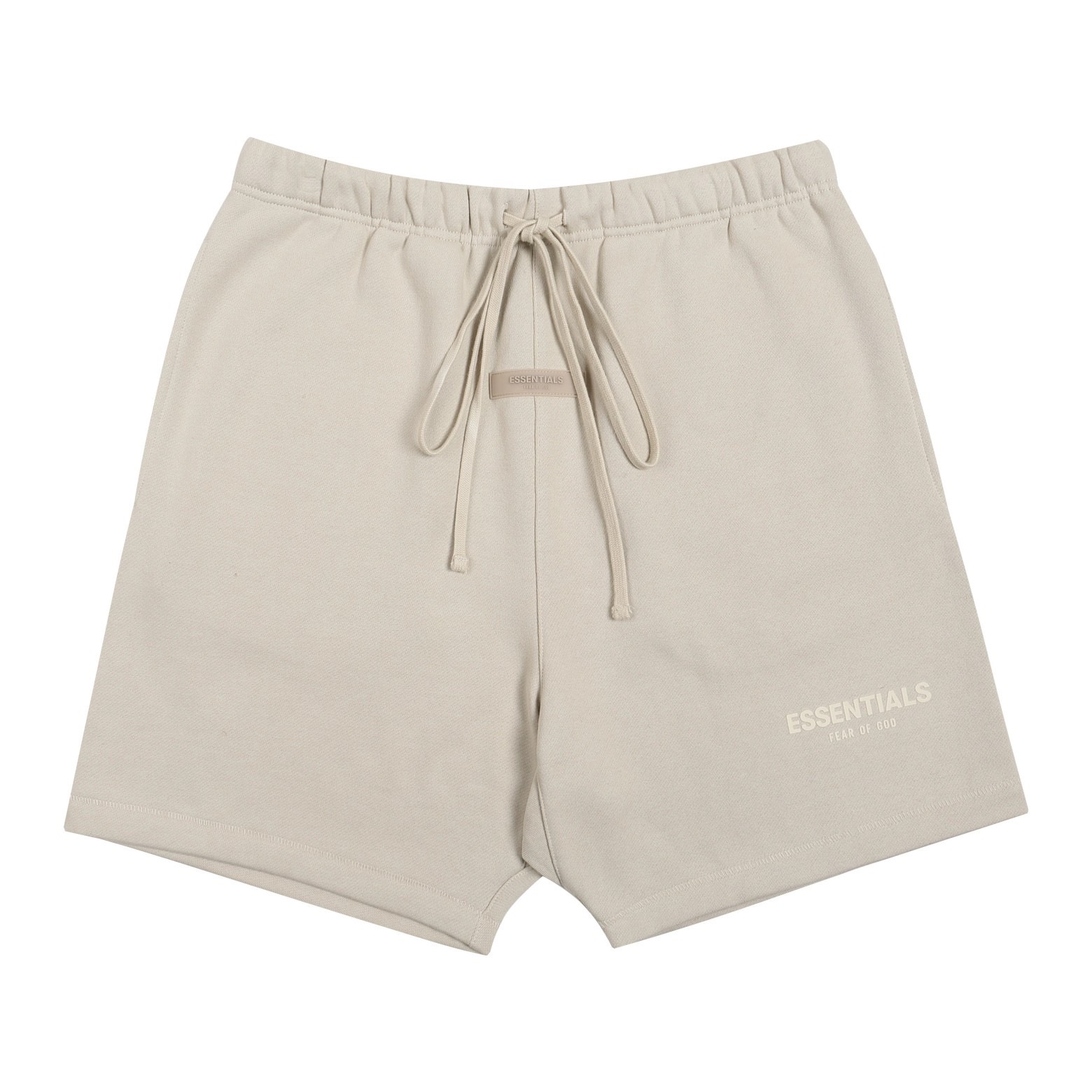 [buy more save more]1:1 quality version fear of god essentials 2022 small flocked logo shorts