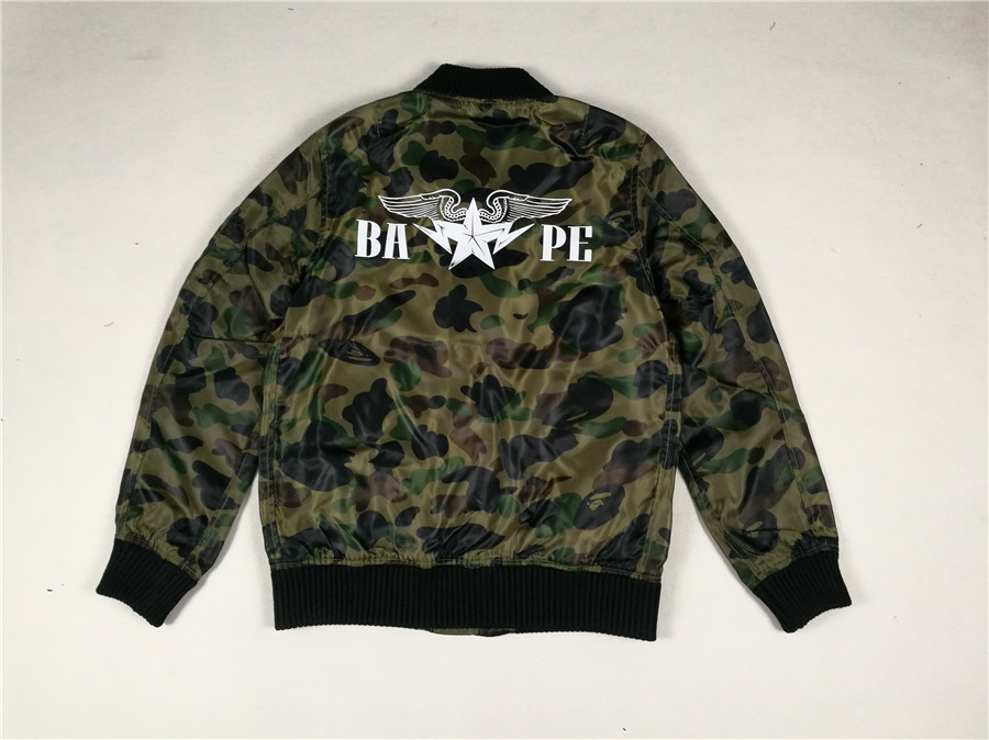 [buy more save more]1:1 quality version bape camo ma-1