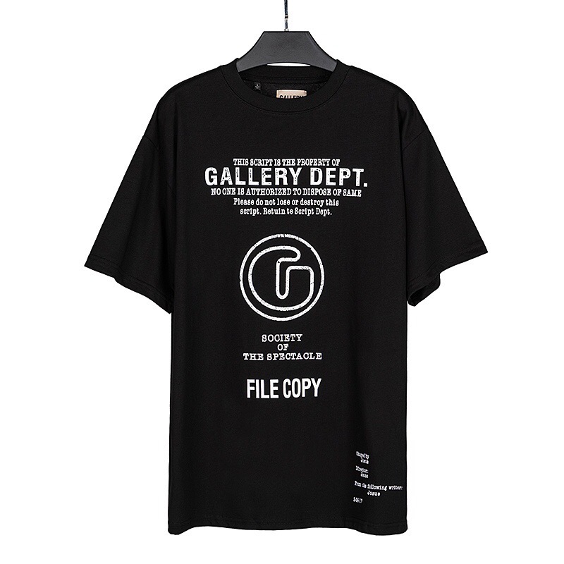 [buy more save more] wash vintage style heavy tee hollow g