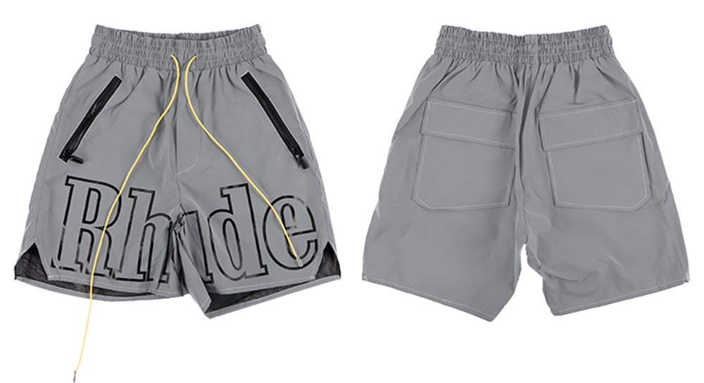 [buy more save more] rhude reflective shorts 2 colors