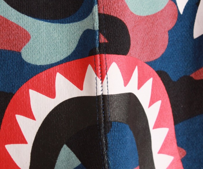1:1 version Bape shark face shorts 6 styles