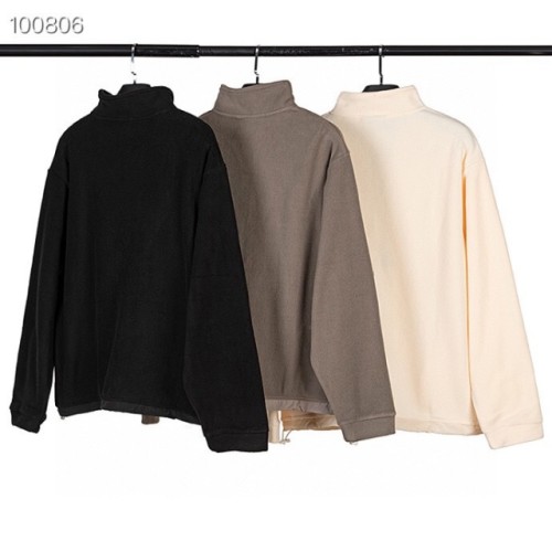 Fear of God Fog ESSENTIALS fleece half zipper sweatshirt