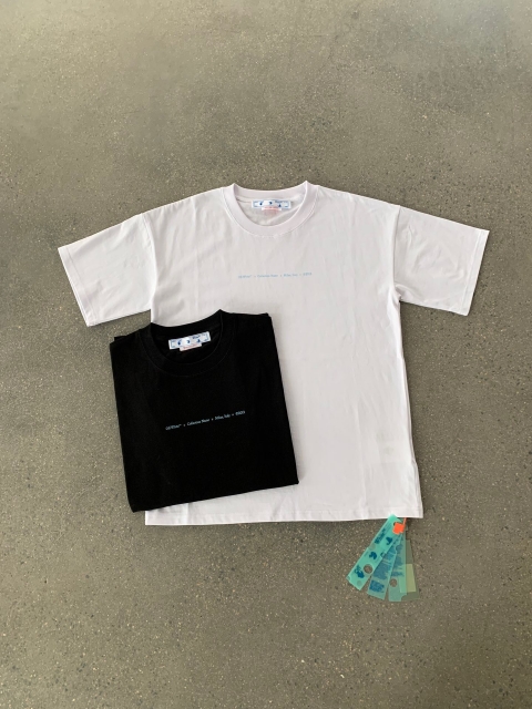 [buy more save more] 1:1 quality off-white crayon arrow logo tee
