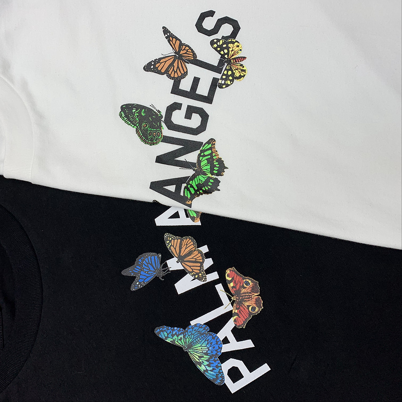 [buy more save more] palm angеls 20ss butterfly letter logo tee
