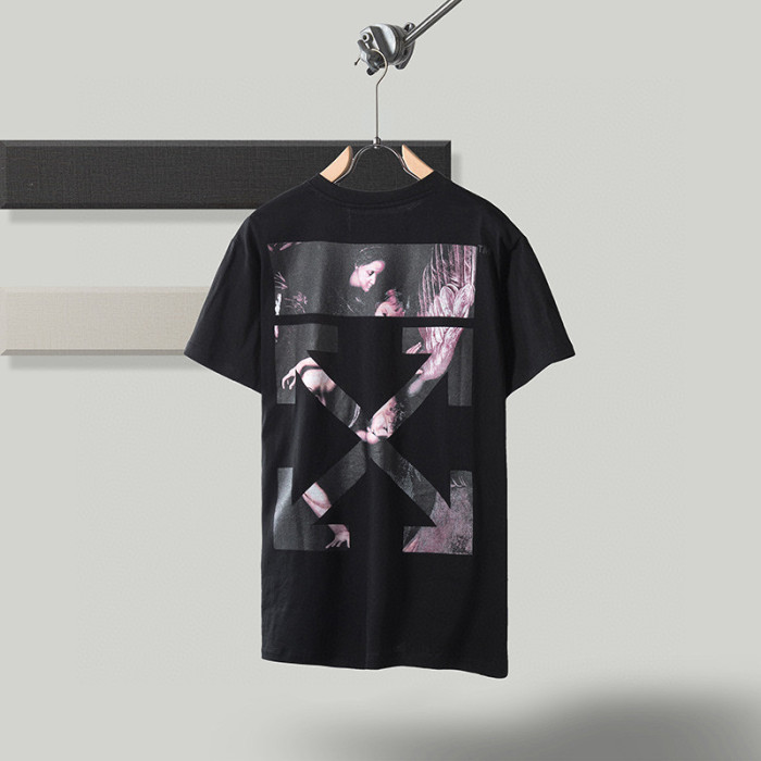 Off-white Painted Print Tee