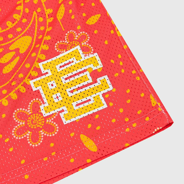 [buy more save more] eric emanuel bandana logo shorts