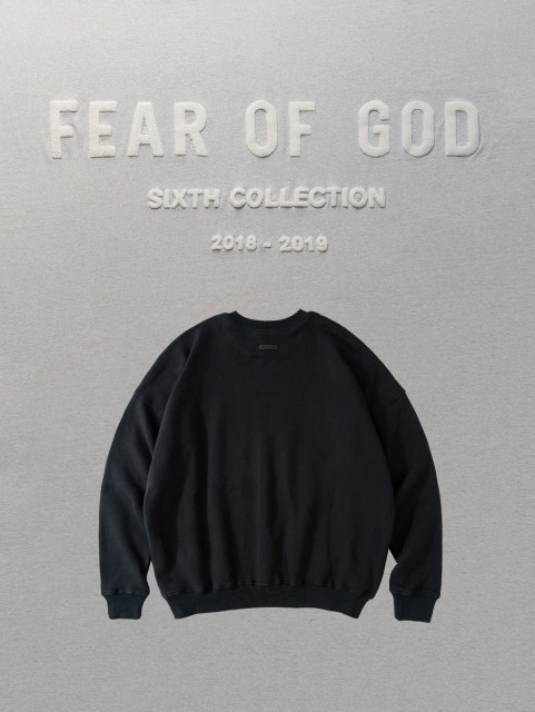 Fear of God 7th Collection big G logo sweatshirt