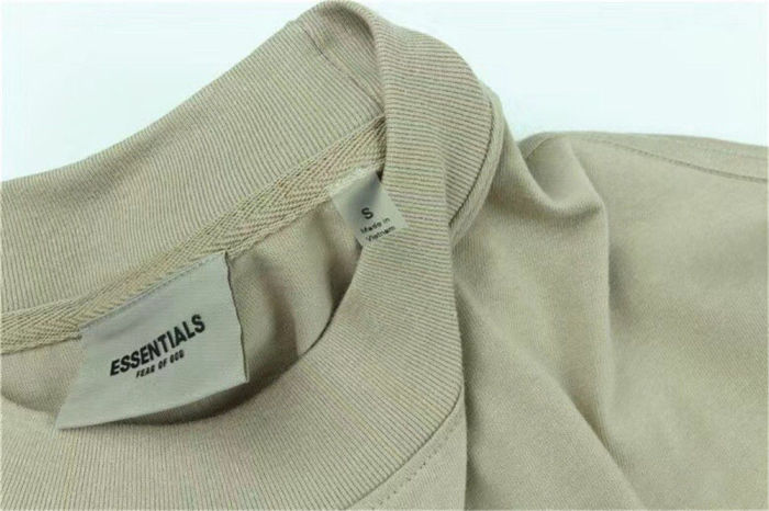 1:1 quality version Fear of god fog essentials long sleeves 5 colors (With 2021 new plastic bag)