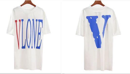 [buy more save more] 1:1 version vlone big logo tee 4 colors