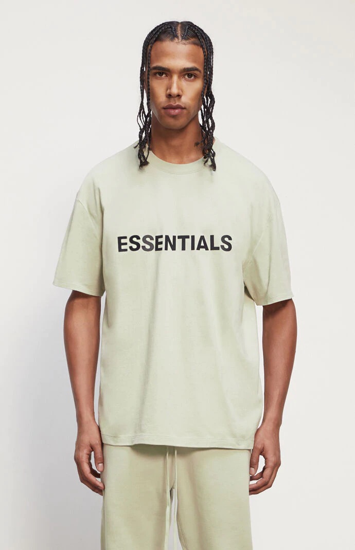 [buy more save more] 1:1 quality version fear of god fog essentials 21ss classic tee 8 colors (with 2021 new plastic bag)