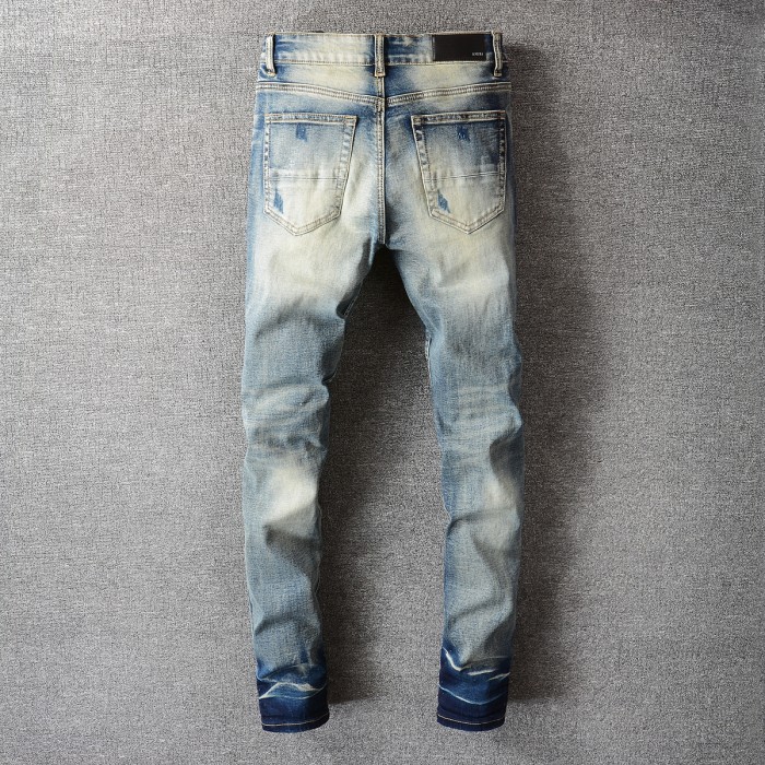[Buy more Save more]Amiri Medium Blue Jeans