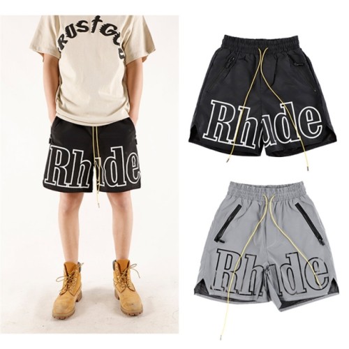 Rhude reflective shorts 2 colors