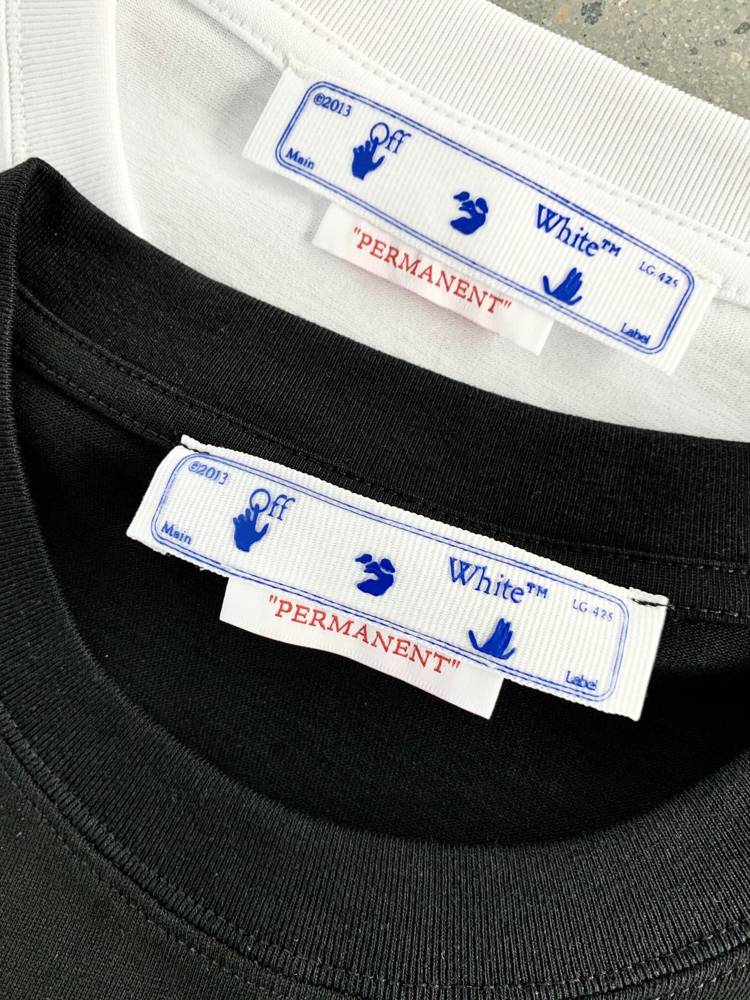 [buy more save more] 1:1 quality off-white brick logo tee