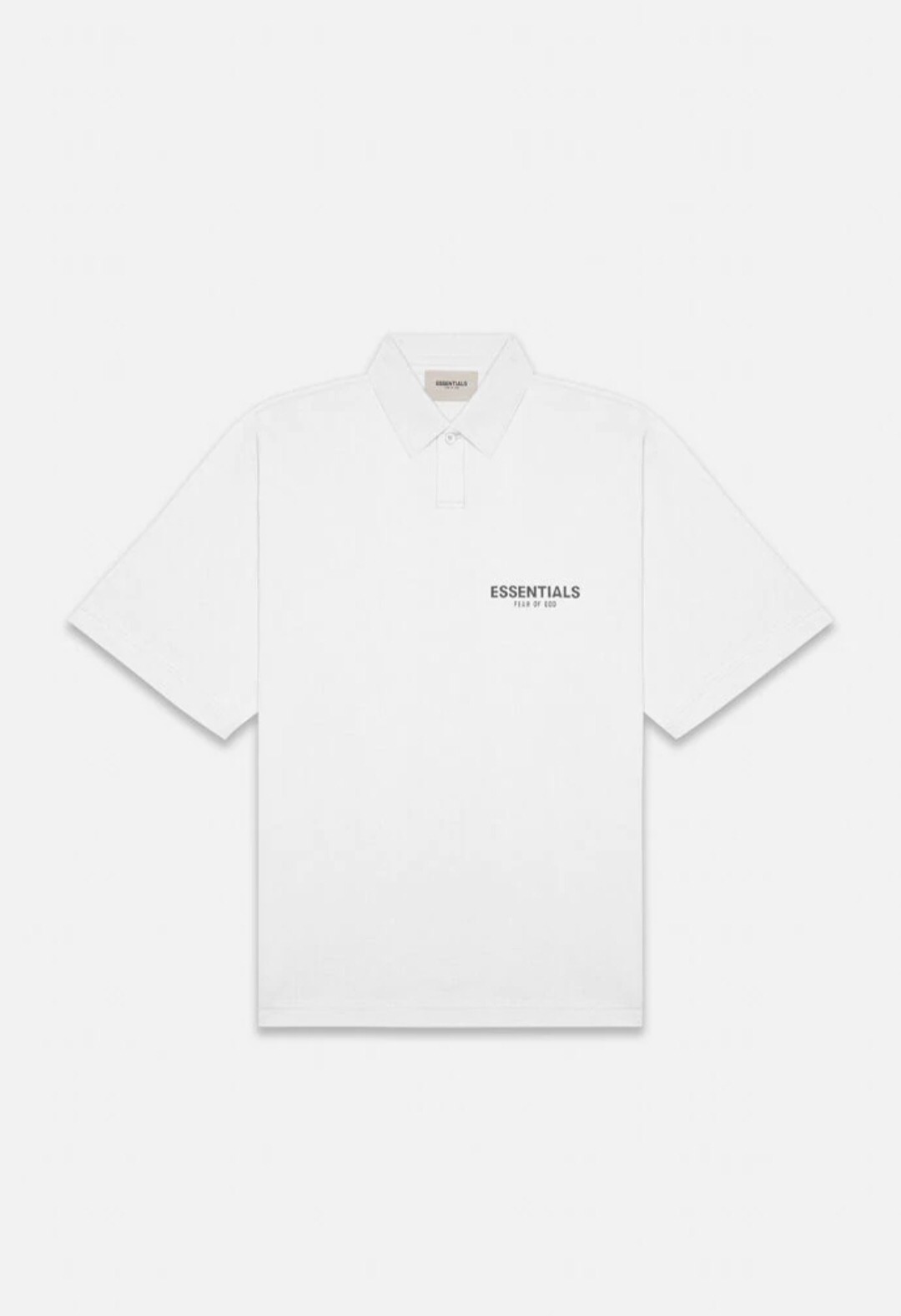 [buy more save more]1:1 quality version fear of god essentials small logo polo tee