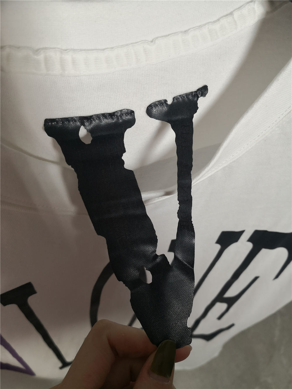 [buy more save more] 1:1 version vlone big logo tee 4 colors