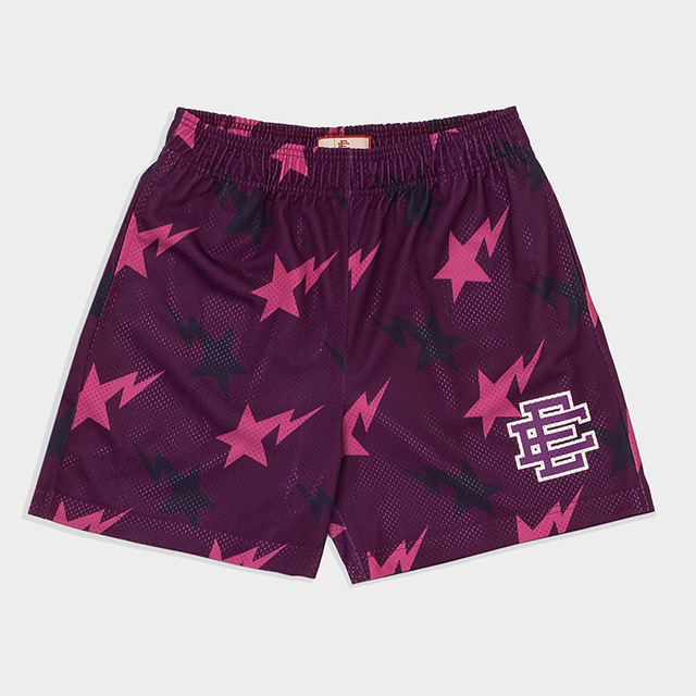 eric emanuel bape sta logo shorts 6 colors