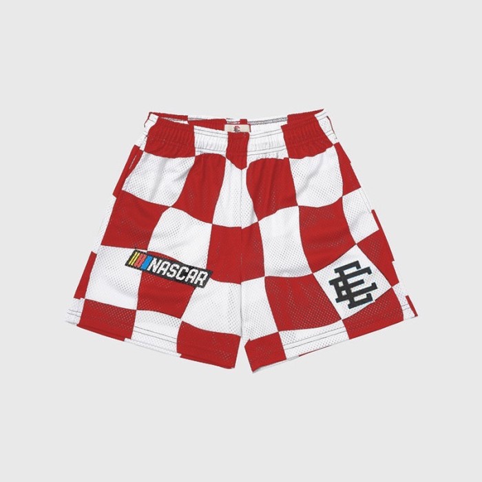 Eric Emanuel 2022 EE logo checker shorts 3 colors