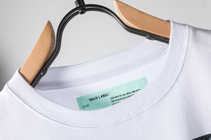 Off-white Painted Print Tee