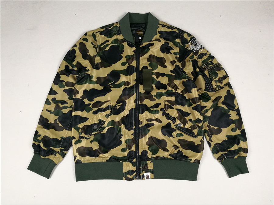 [buy more save more]1:1 quality version bape camo ma-1