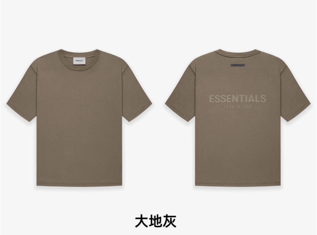 [buy more save more] fear of god fog essentials 2021 new arrivals tee 8 colors