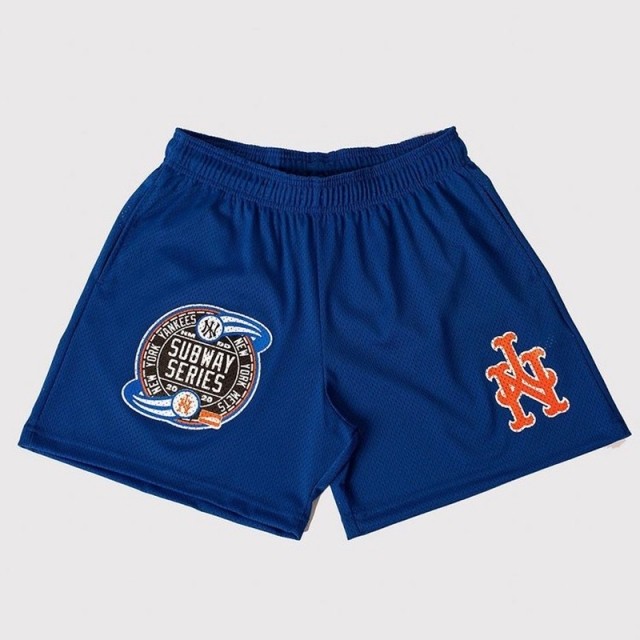 MLB NY logo shorts 4 colors
