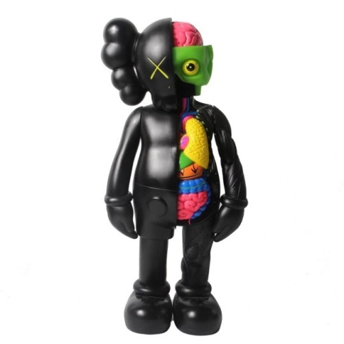 Kaws BFF Companion Figure Doll 2 Sizes Black Stand