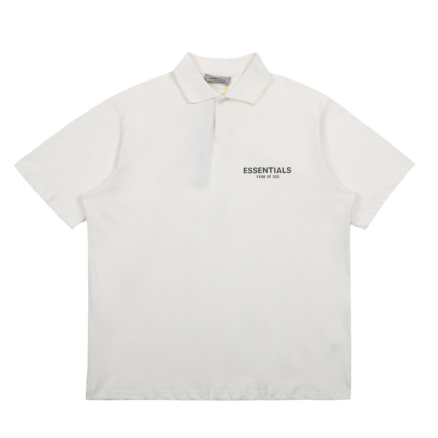 [buy more save more]1:1 quality version fear of god essentials small logo polo tee