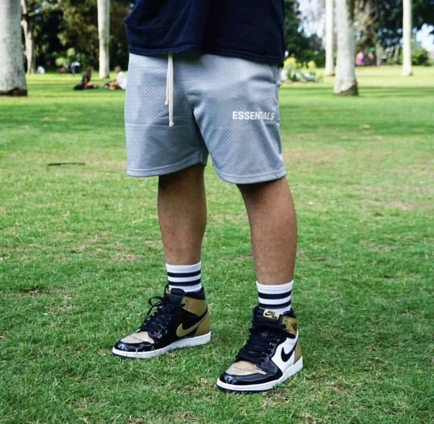 [buy more save more] fear of god fog essentials mesh shorts