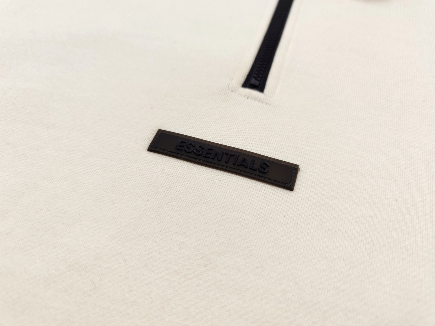 [buy more save more]1:1 quality version fear of god essentials 21fw mockneck half zip crewneck 5 colors