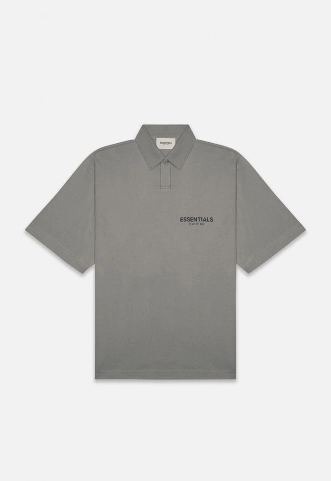 [buy more save more]1:1 quality version fear of god essentials small logo polo tee