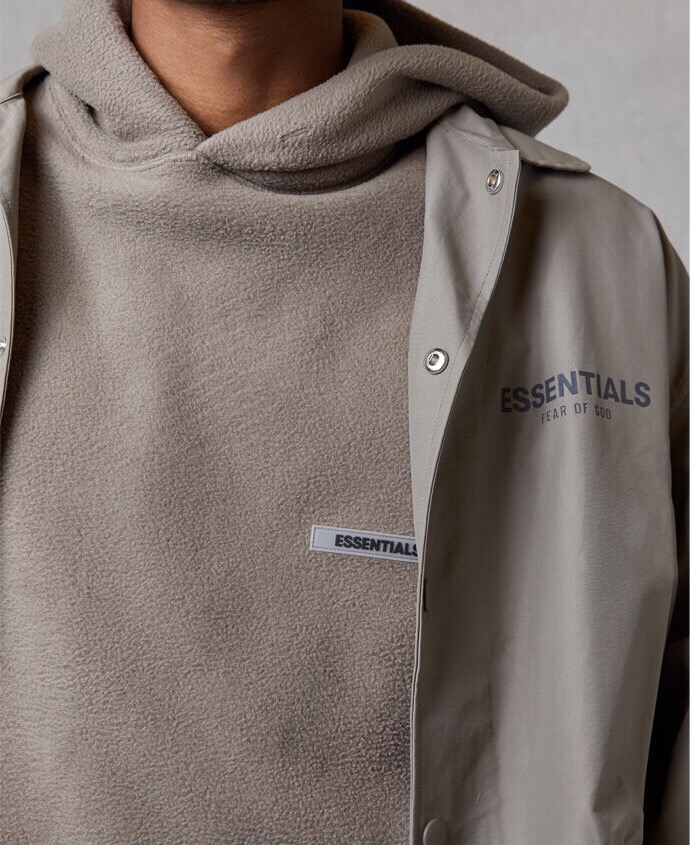 [buy more save more]1:1 quality version fear of god essentials fleece hoodie
