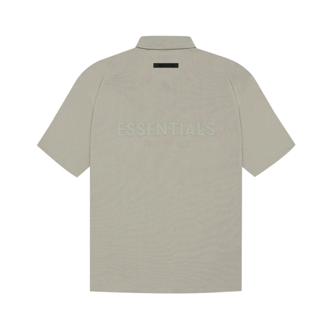 [buy more save more] 1:1 quality version fear of god essentials black lable 2021 polo shirt tee
