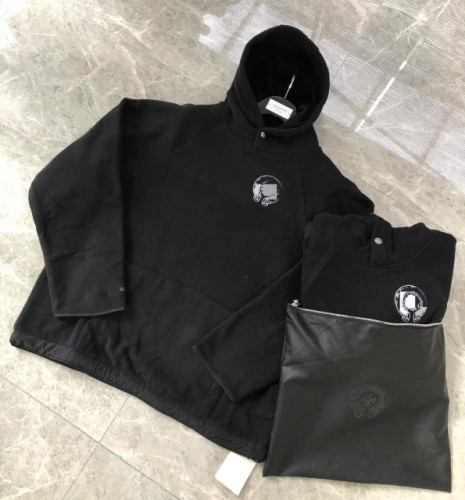 [Buy more Save more]1:1 logo fleece hoodie (leather packing bag)