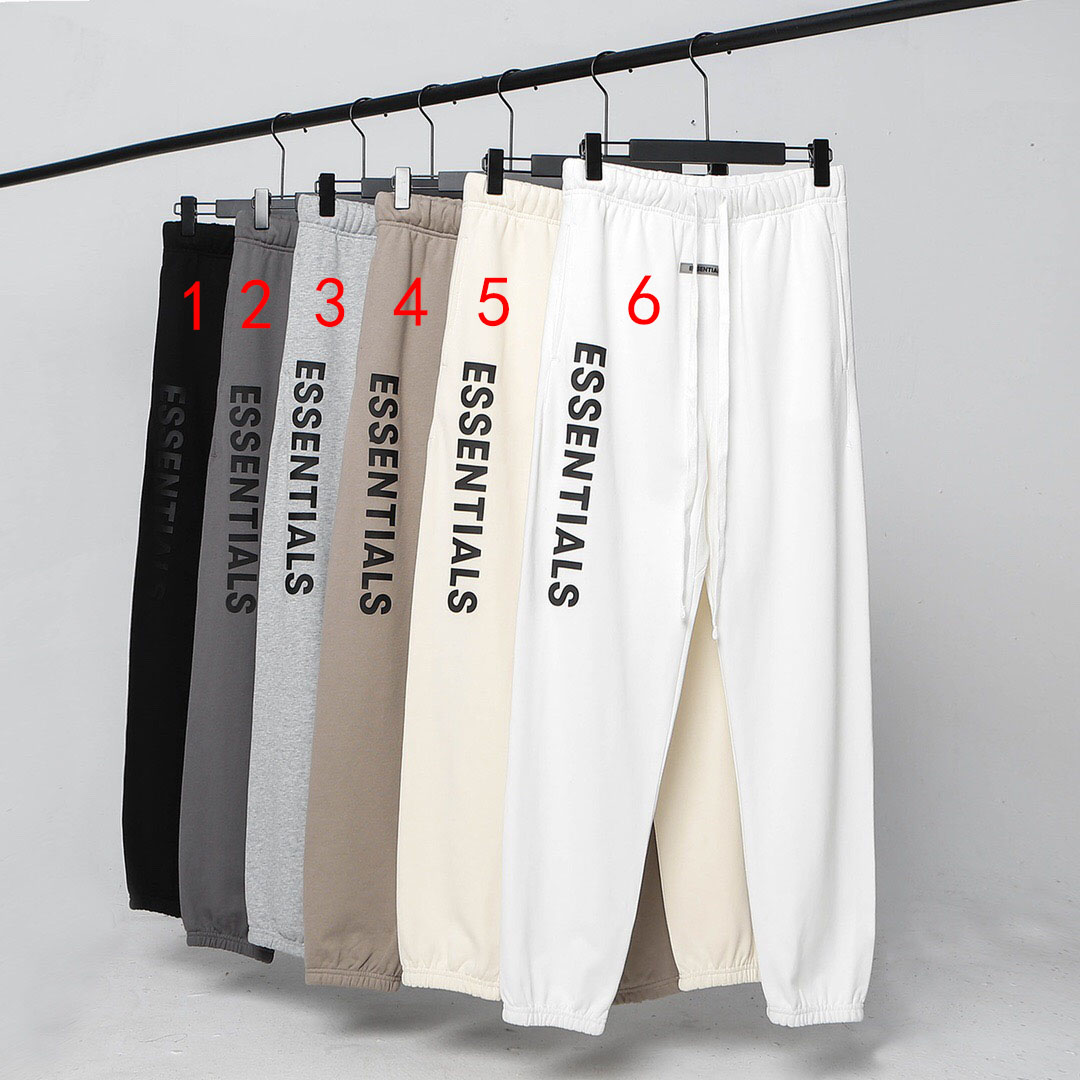 [buy more save more] fear of god fog essentials vertical side letter pants