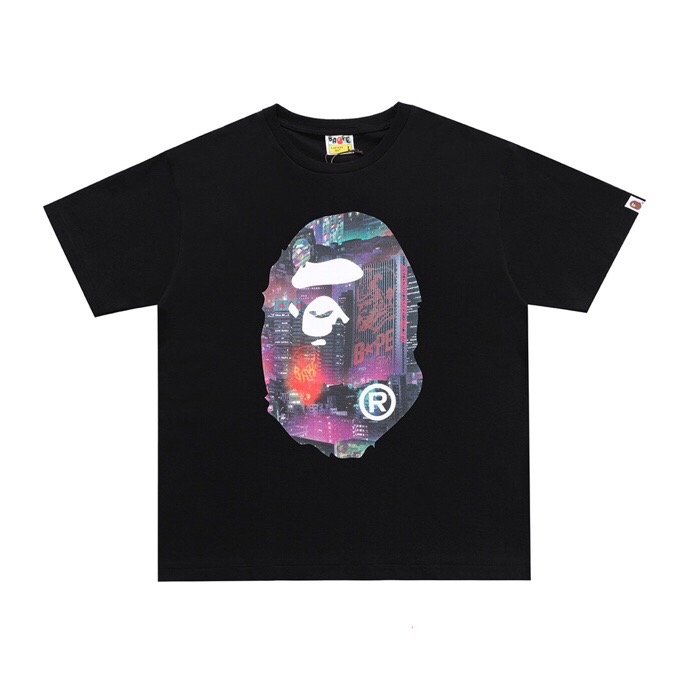 [buy more save more] bape hong kong limited big ape logo tee